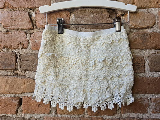 Beautiful Crochet Skort by native Funk and Flash