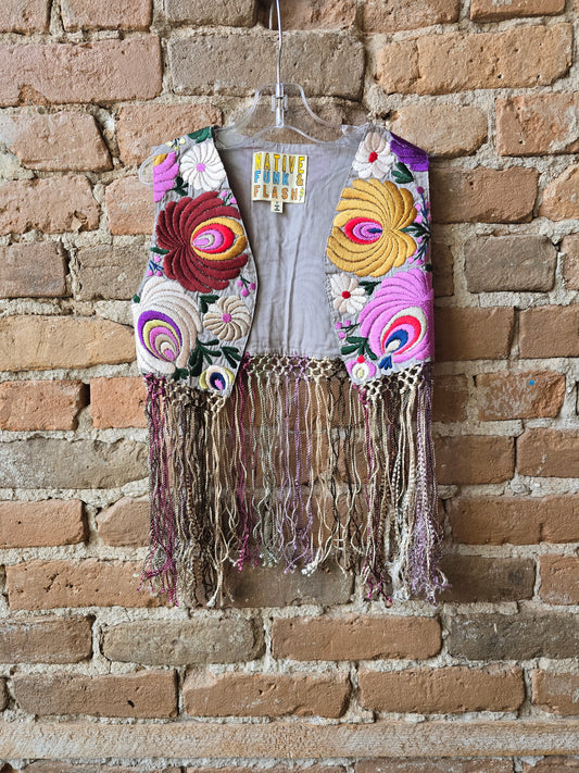 Embroidered Vest by Native Funk and Flash - 4T