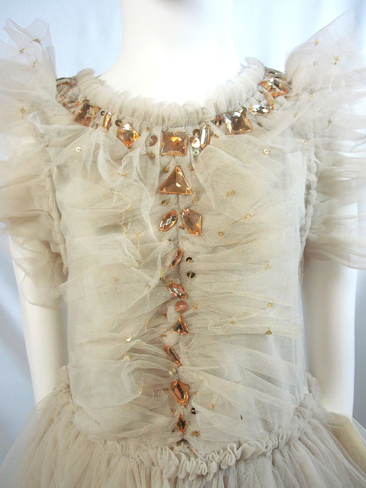 TuTu Du Monde "Another Dimension" Tutu Dress in Silver *F1*