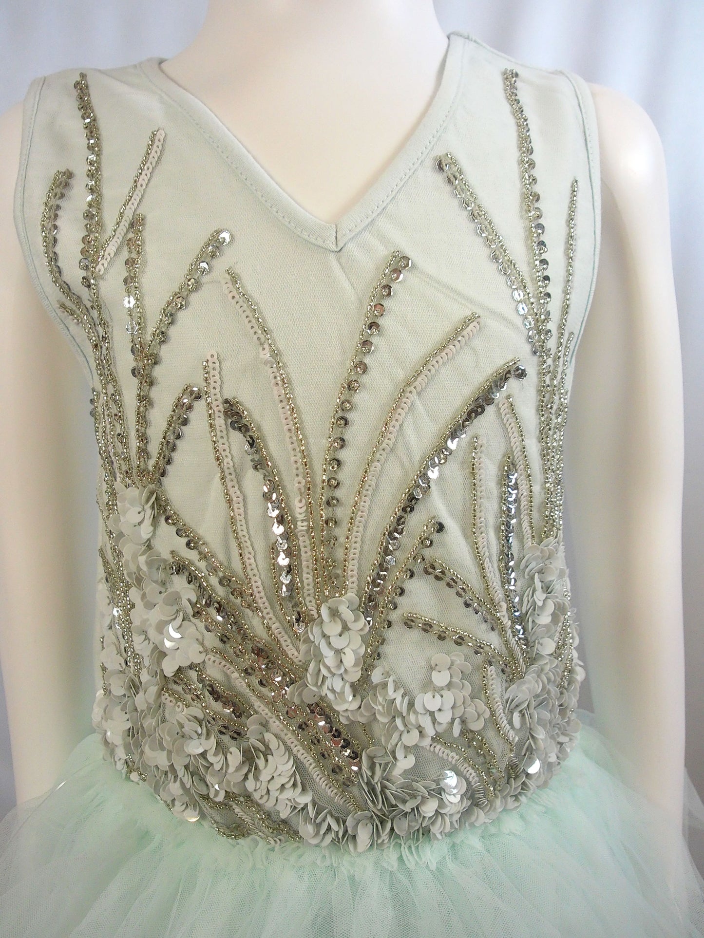 TuTu Du Monde "Birdie and Me" Tutu Dress in Frost *C1,F1*