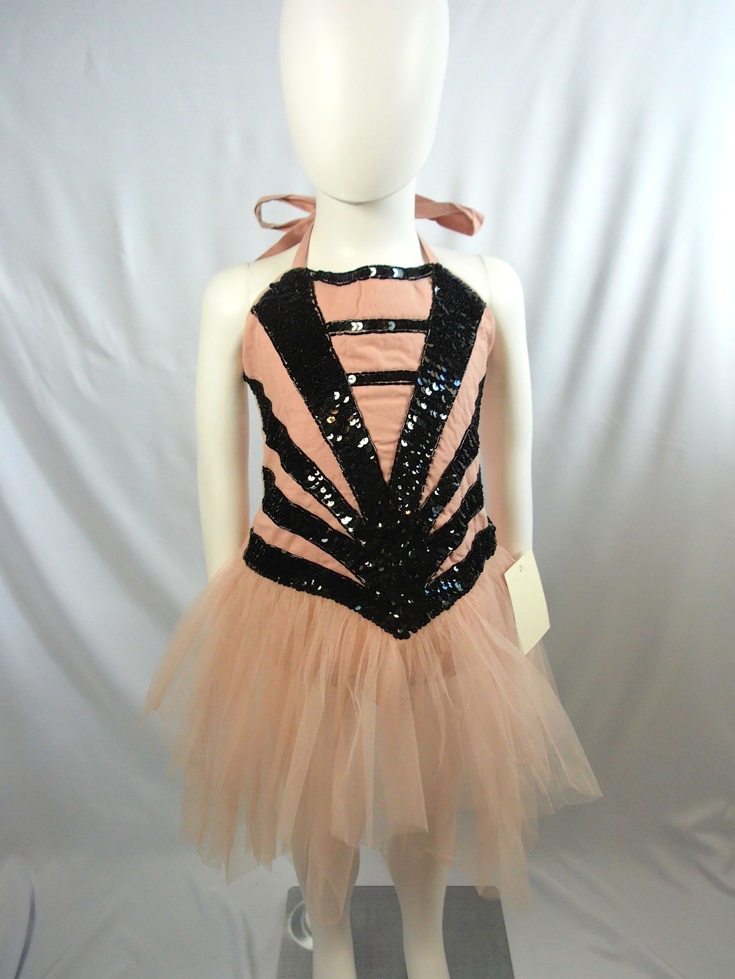 TuTu Du Monde Onesie Tutu Dress in Magnolia/Black