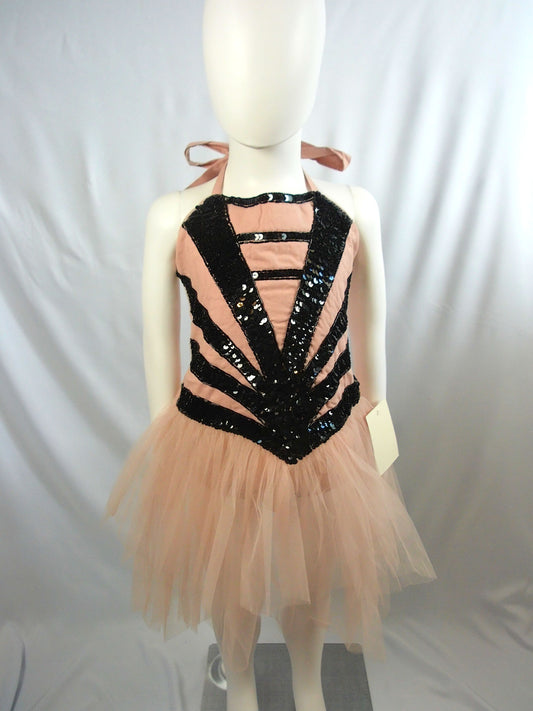 TuTu Du Monde Onesie Tutu Dress in Magnolia/Black
