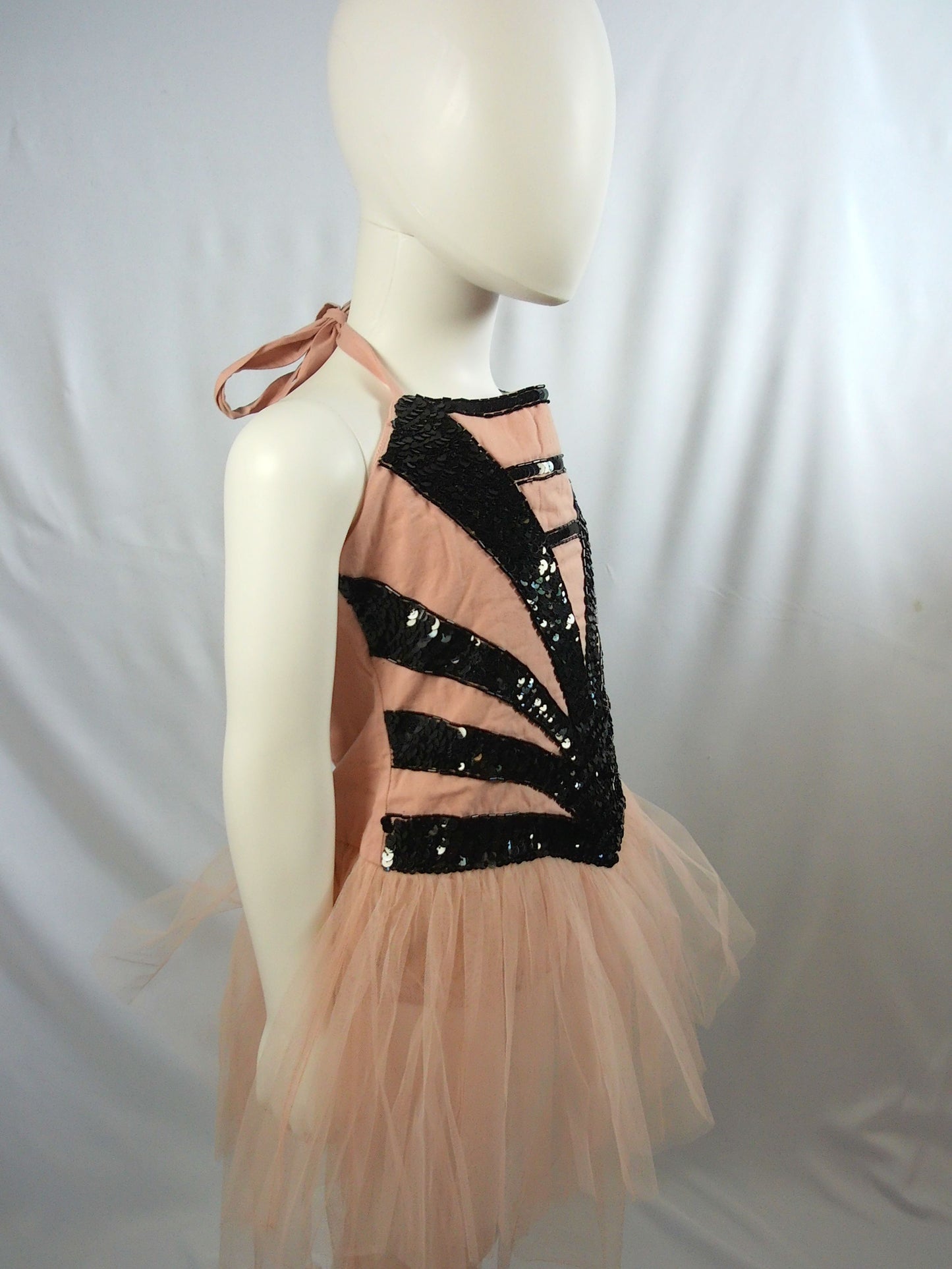 TuTu Du Monde Onesie Tutu Dress in Magnolia/Black