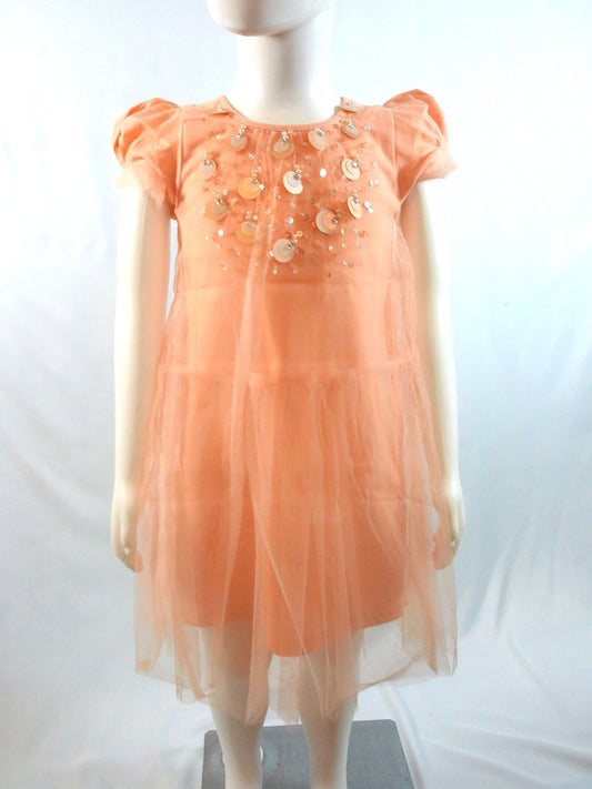 TuTu Du Monde Dress in Peach