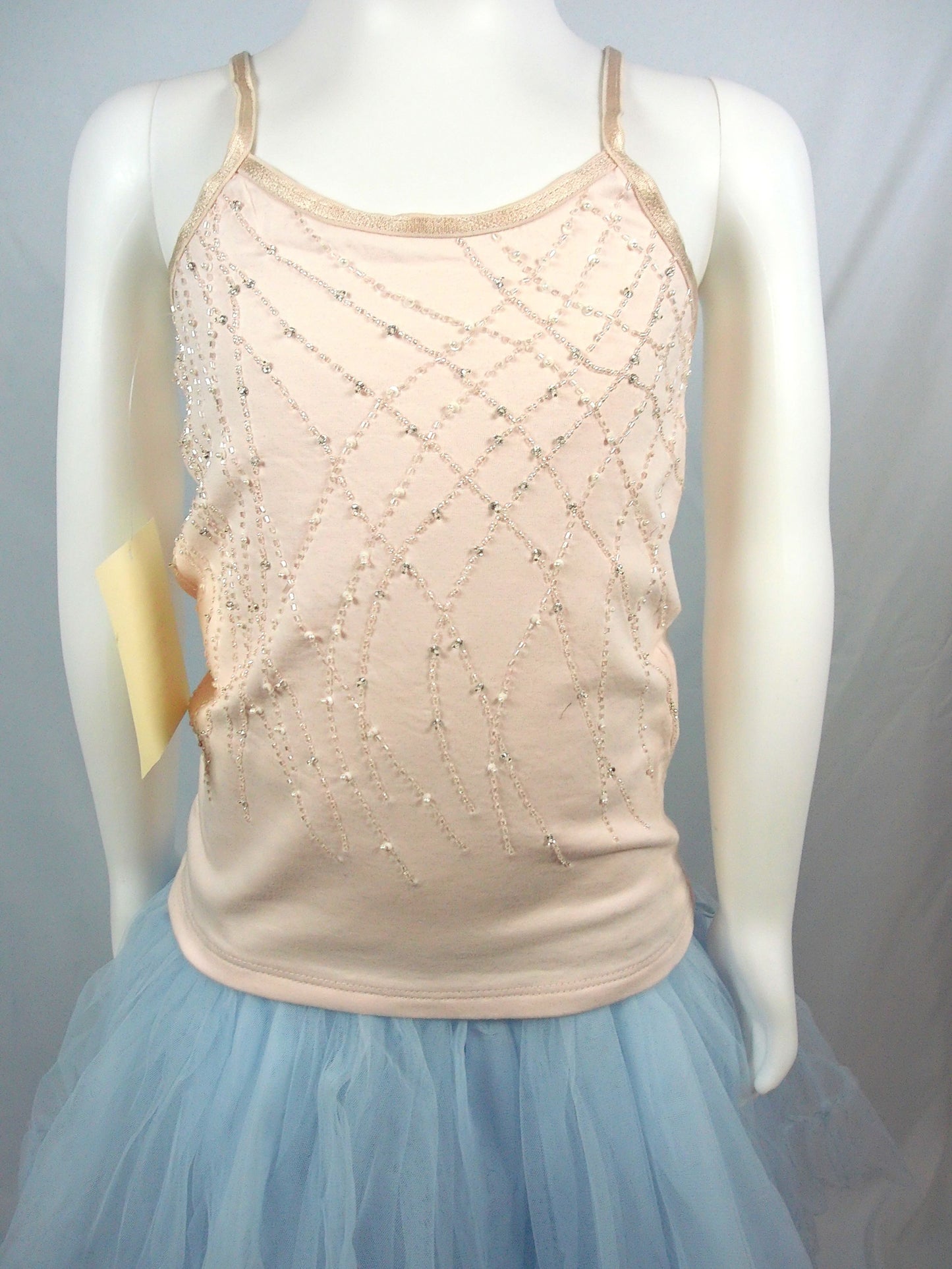 Tutu Du Monde "Bejeweled" Top in "Milkshake" *C1,E1*