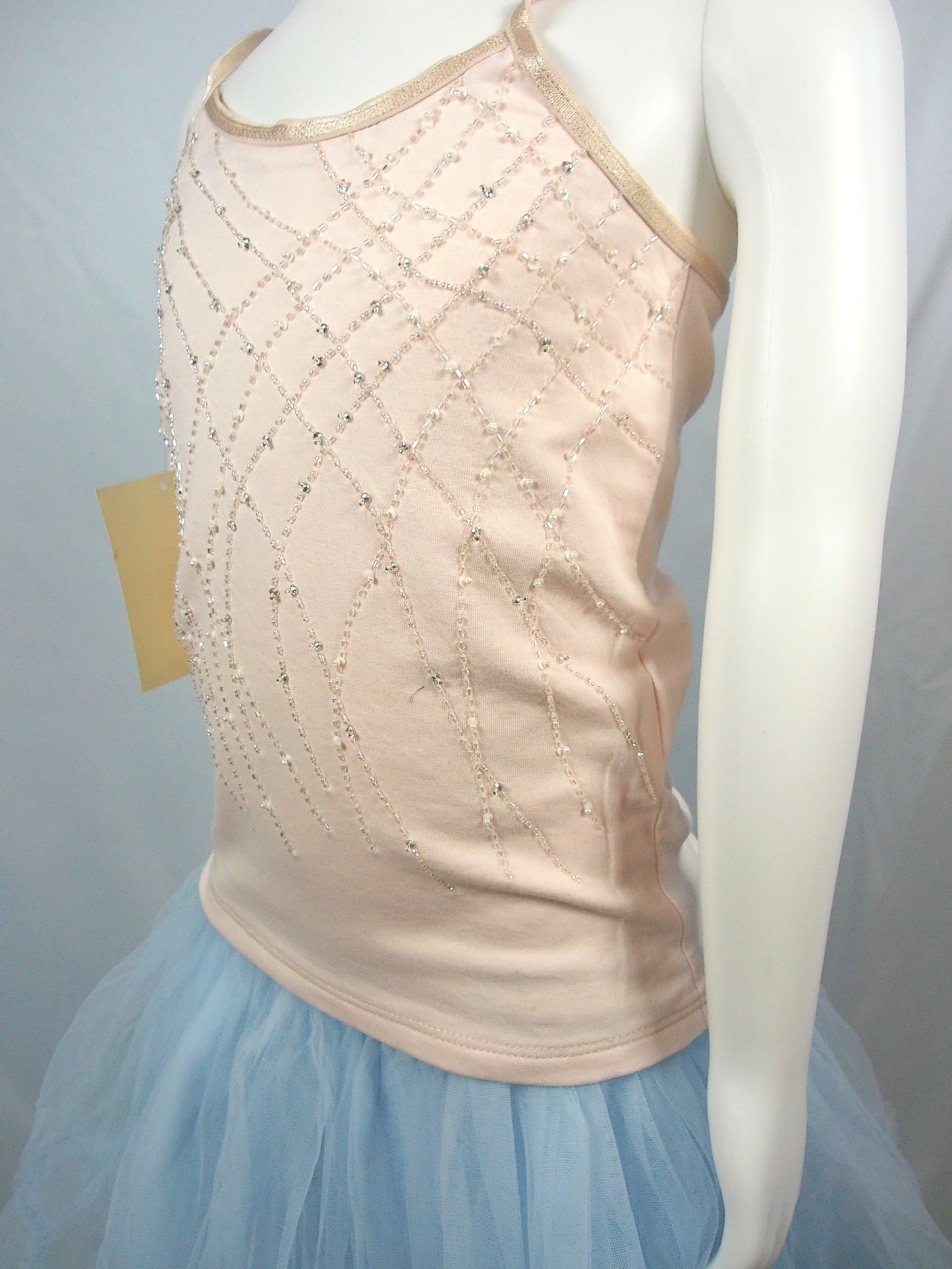 Tutu Du Monde "Bejeweled" Top in "Milkshake" *C1,E1*