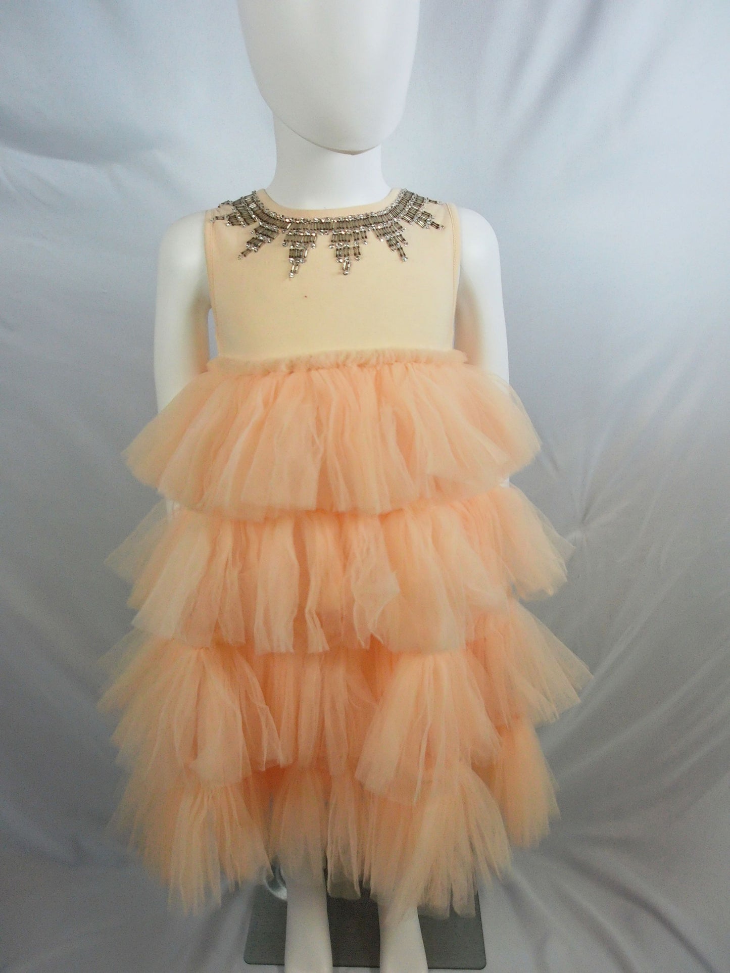 Orange TuTu Du Monde Child's TuTu Dress *E1*