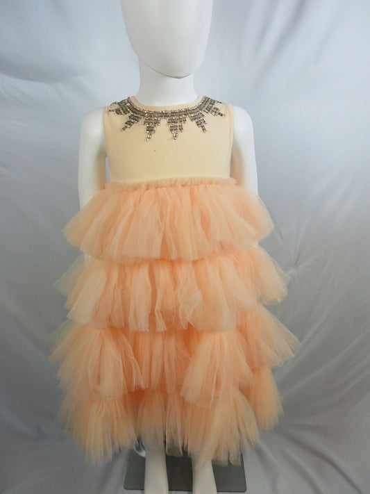 Orange TuTu Du Monde Child's TuTu Dress *E1*